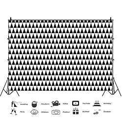 DORCEV 6x4ft Black and White Racing Checker