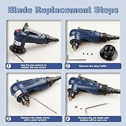 2 in 1 Air Chamfer Tool,Mini Pneumatic Chamfering
