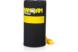 Kan Jam Original Disc Toss Game - Kan Jam Rookie, PRO and to-Go Disc Golf Sets with Illuminate LED Frisbee Versions,Black