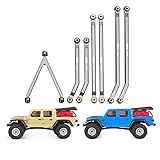INJORA High Clearance Chassis Links Set Grey Links
