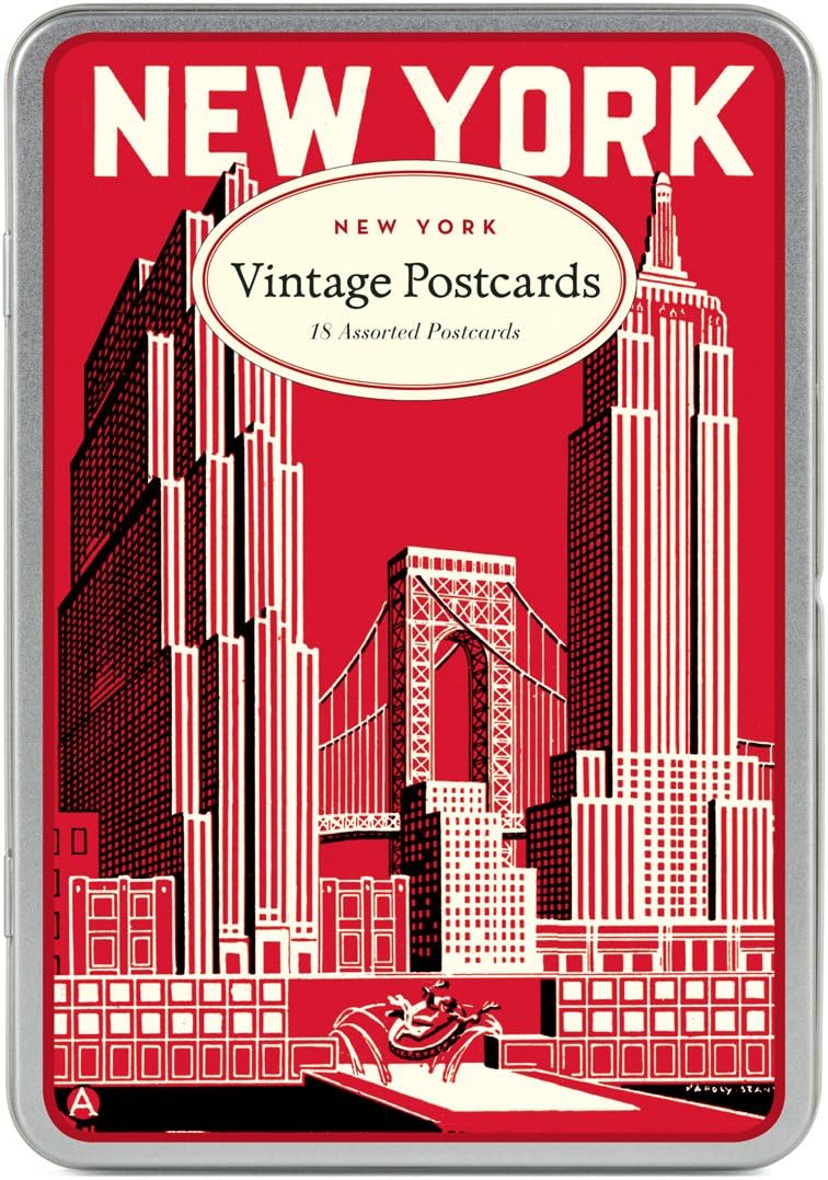 Office Products New York Carte Postale Postcards Cavallini Co Office School Supplies