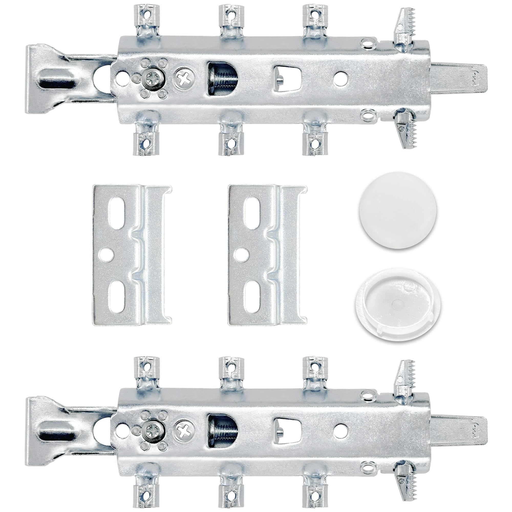 LHUIDDH 2 Sets of Concealed Invisible Kitchen Cabinet Hangers,Adjustable Wall Mounted Cabinet Holder