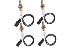 FFFAUTO 4Pcs Oxygen Sensor Upstream Downstream O2 15717 Compatible with Ford 1990-2011 F-150 F250 F350 Ranger Escape Explorer Mustang Foucs Expedition Jaguar Mercury Aston Martin