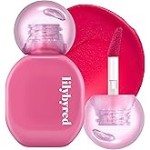 lilybyred Balming Dewy Tint | Korean Semi-Glow Lip Stain, Velvet to Soft Glow Texture, Sheer Buildable Color, Moisturizing & Lightweight, Natural Flush Look, Non-Sticky, 0.21 oz. (06 Topping Cherry)