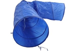 Dog Tunnel, Dog Training Equipment with Carry Bag, Dog Training Tunnel for Dog Obstacle Course Backyard, Indoor & Outdoor Toy