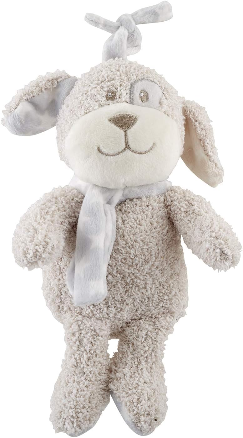 Creative Brands Puppy Musical Soft Brown 6 inch Plush Polyester Fabric Stuffed Animal Toy