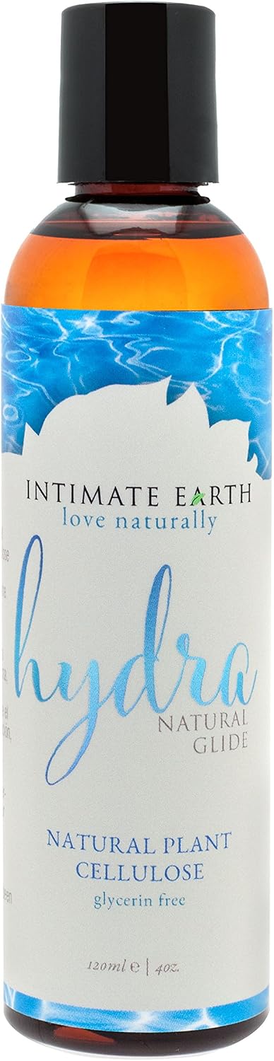 Intimate Earth 120 ml Organic Hydra Water Based Lubricant, 130 ml (Pack of 1)