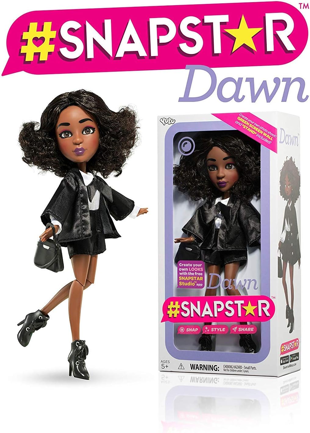 snapstar doll dawn