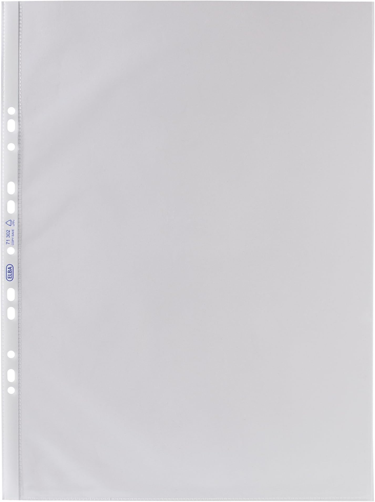 Elba Document Wallets Embossed, 0.09 mm A3, PP Oben Offen, ungefalzt