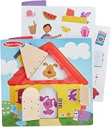 Melissa & Doug Blues Clues And You Wooden Activity Board 4 Flaps Clue Cards view 3