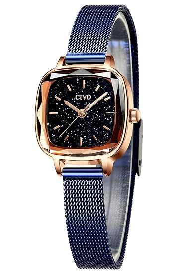 Amazon チーヴォ Civo レディース腕時計 ステンレス防水ウオッチ
