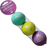 SPORTSPET Tough Bounce Rubber Dog Balls 65mm 3 Pack Tennis Size view 1