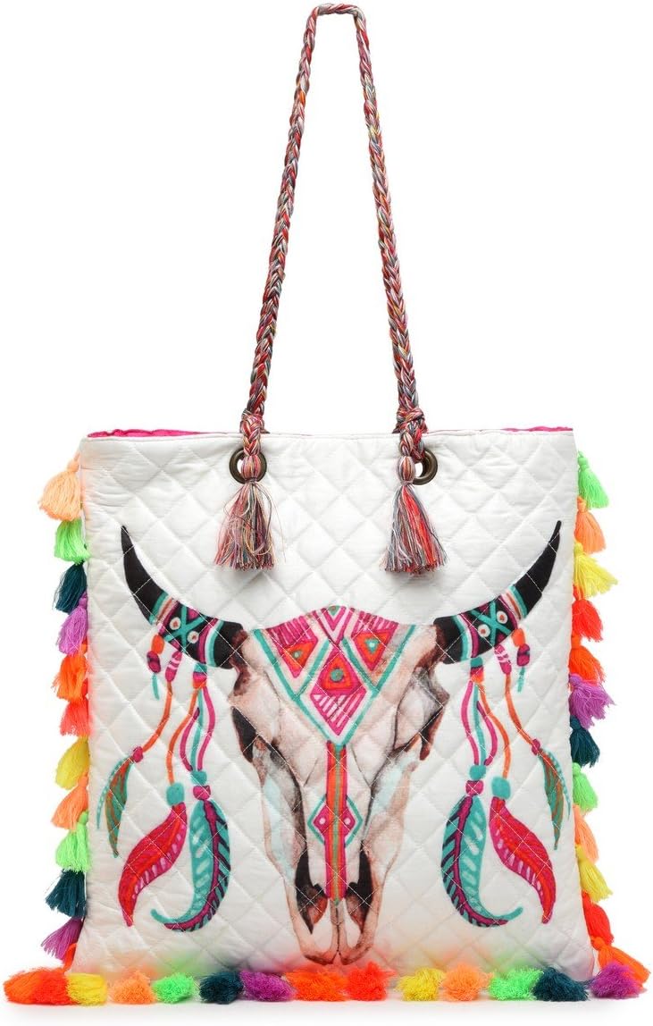 The House Of Tara Boho Tassel Tote