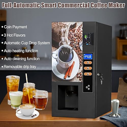 DIOSTA Coffee Vending Machine Coffee Maker with Credit Card Reader