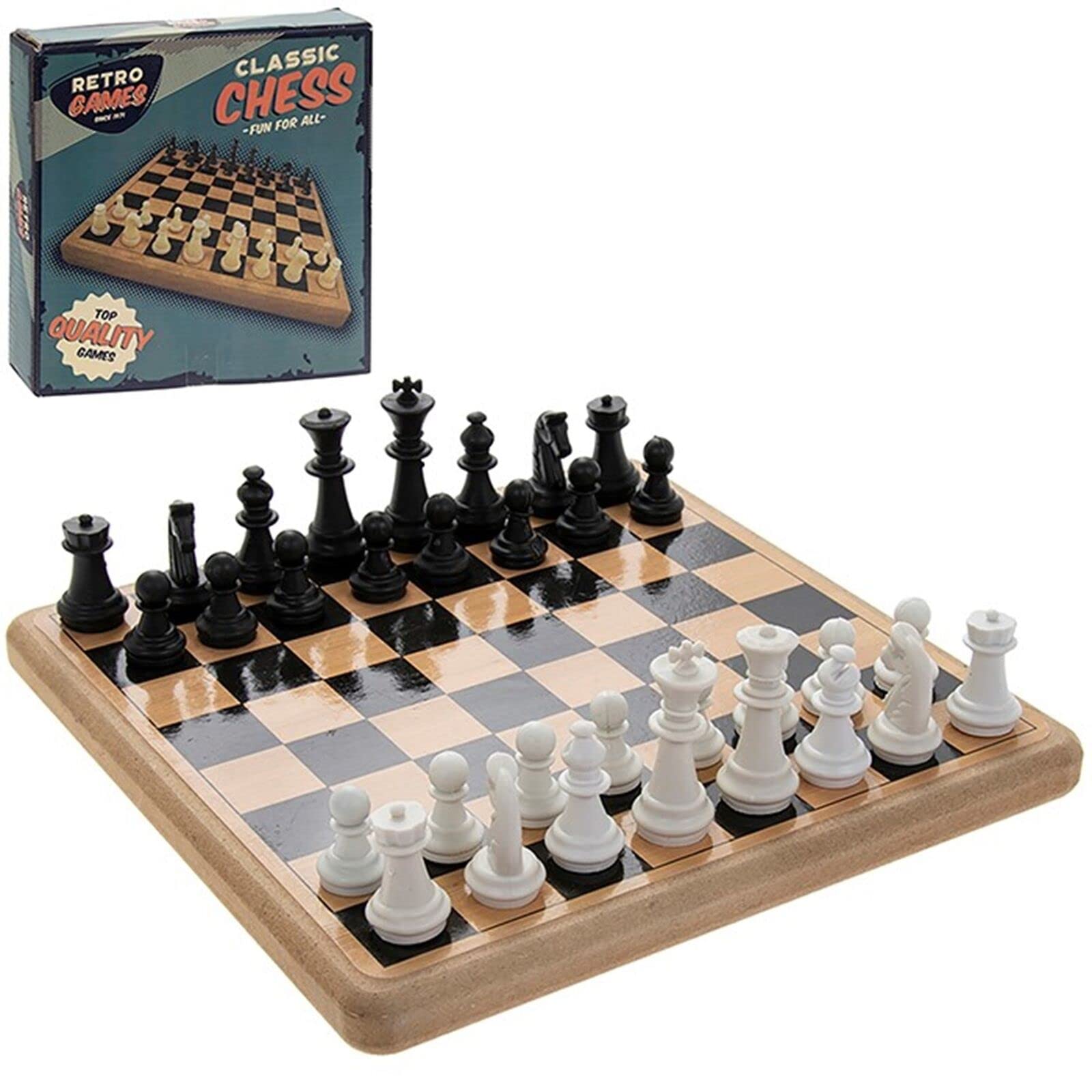 Retro Games | Chess | 1 Piece - 21x21x5 cm