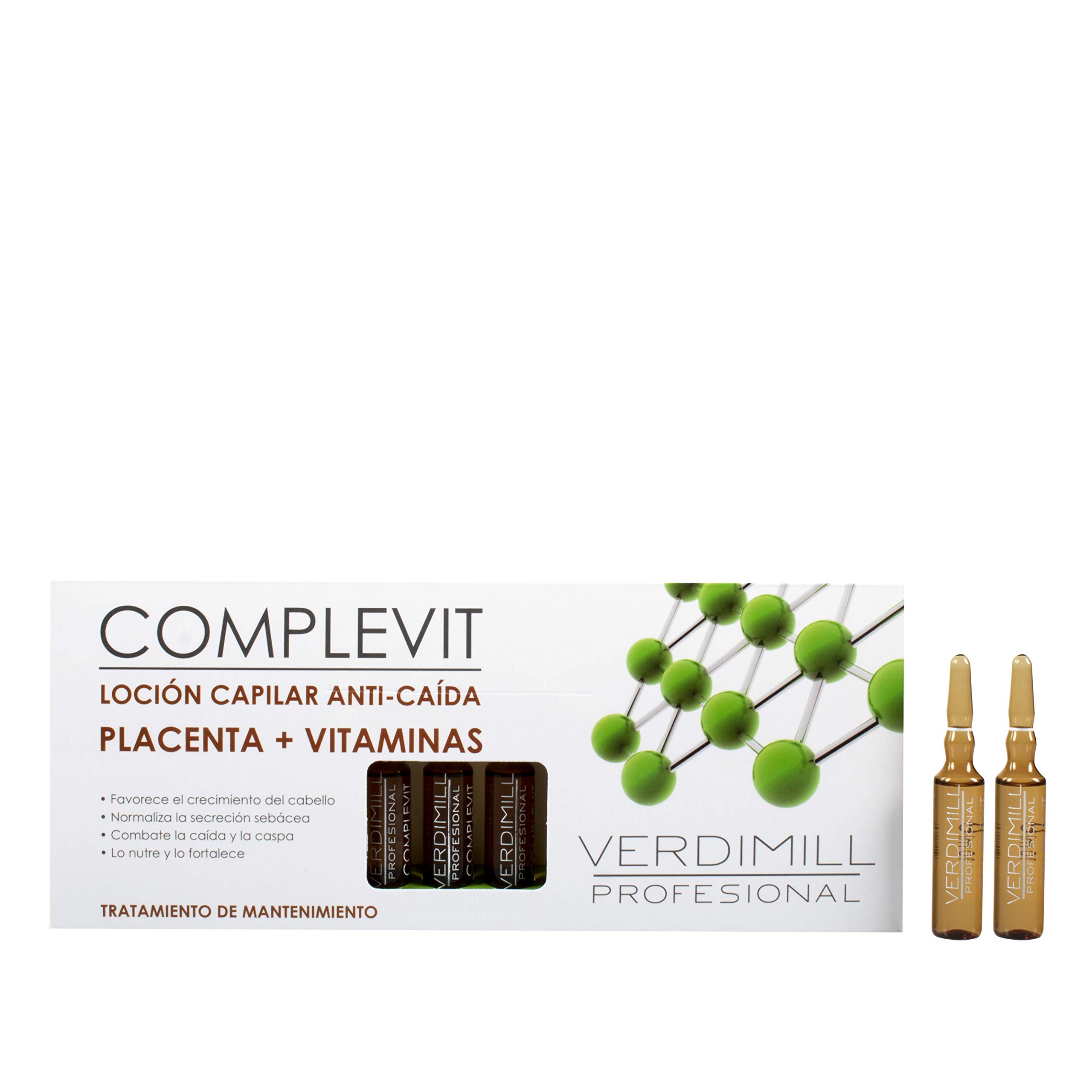 Verdimill ampollas placenta est.12 (mantenimiento anticaida) (8426130020107)