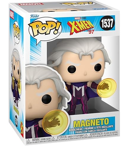 Amazon.com: Funko X-Men '97 Magneto 8-Bit Blue Vinyl Pop