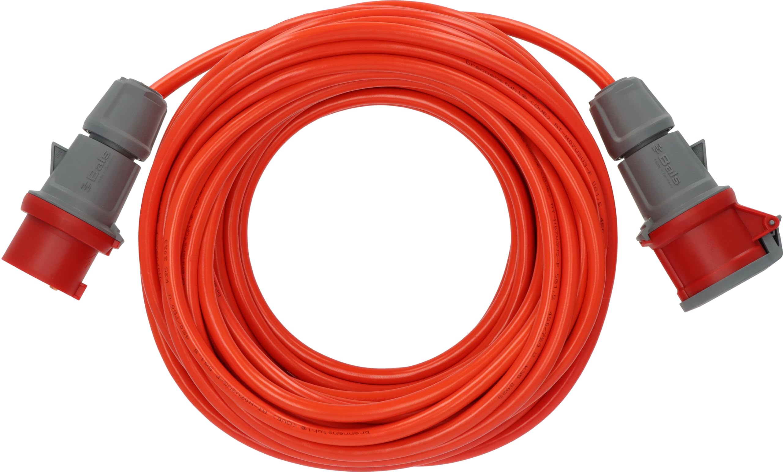 Brennenstuhl CEE Bremaxx Extension Cable IP44 25 m Red (1168590