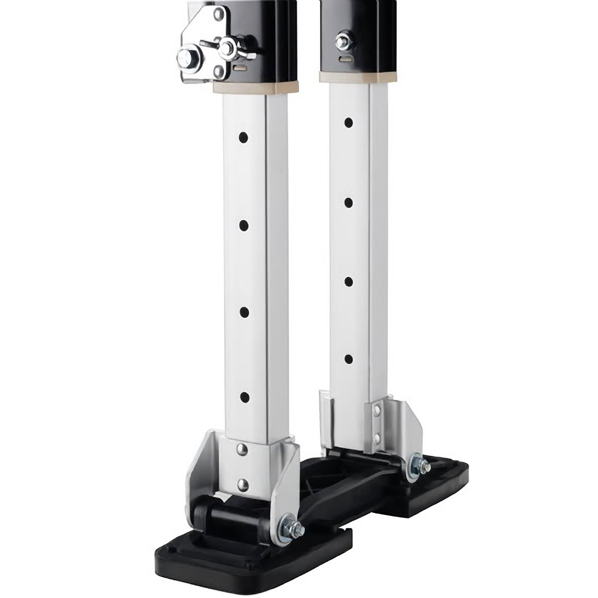 1120 Pentagon Tool "Tall Guyz" Professional 24"-40" Black Drywall Stilts For Sheetrock Painting or Cleaning