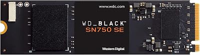 WD_BLACK SN750 NVMe SSD 1TB PCIe Gen4 Gaming Storage (3600MB/s)