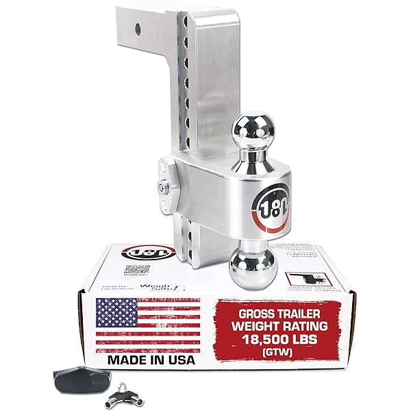 Autumnfielddiversitech dtalbm7000?10インチドロップ調整可能デュアルロックダブルボールHitch