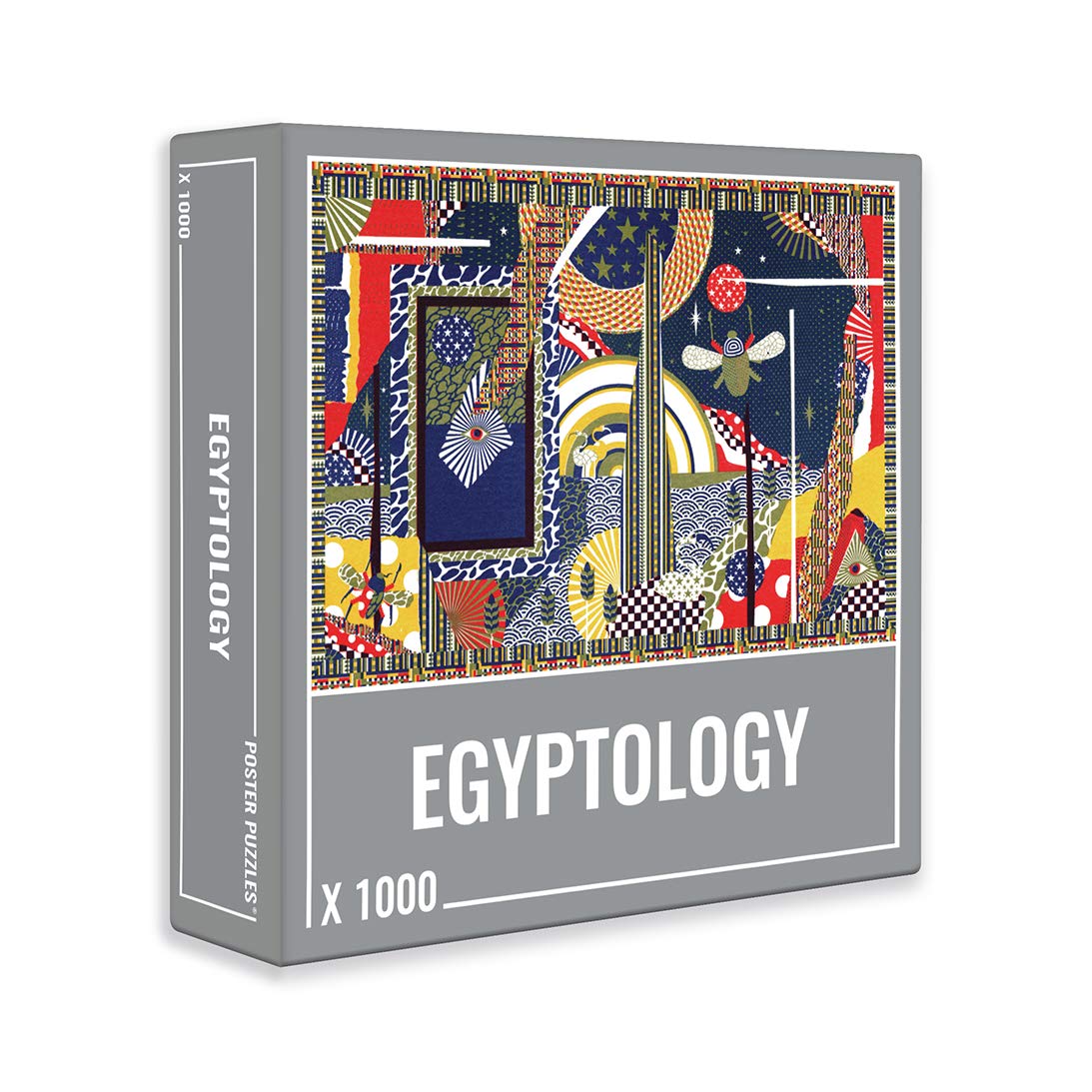 Cloudberries Egyptology Puzzle, 1000 Piece Ancient Egypt Jigsaw Puzzle for Adults, Egyptian Gifts for Adults, Pyramid Puzzle, Archaeology Puzzles, History Puzzles