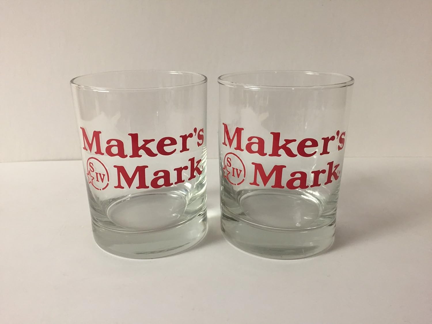Maker's Mark Whisky Old Fashioned / Rocks Glass 12.5 oz