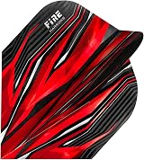 Harrows Fire Dart Flights 5 Sets 15 Flights 100 Micron Premium UK Made view 2