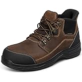 Orthofeet Men's Orthopedic Hands-Free Slip On Work Boots Graphite