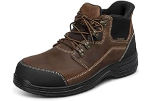 Orthofeet Men's Orthopedic Hands-Free Slip On Work Boots Graphite