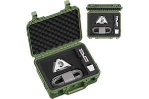 Zeroffi Starlink Mini Hard Carrying Case for Travel, Waterproof Starlink Mini Accessories for Outdoor, Green