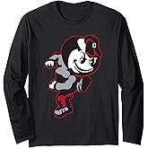 Ohio State Buckeyes Vintage Brutus Officially Licensed Long Sleeve T-Shirt