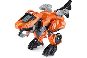 VTech Switch and Go Race Car, T-Rex, Orange