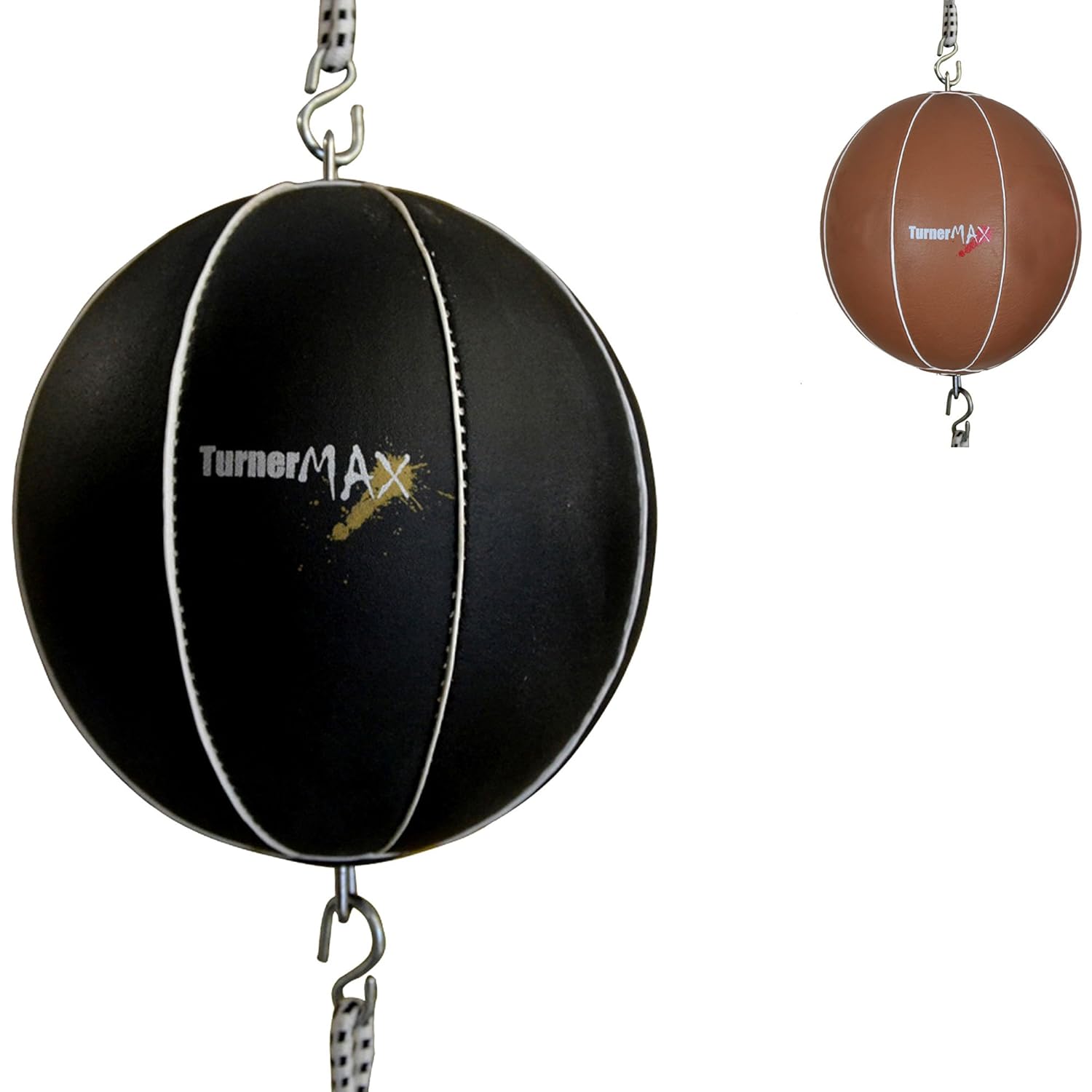 Turnermax Geniune Cowhide Leather Double End Ball Punching Ball