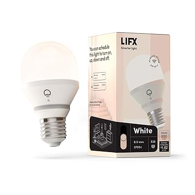 Buy Lifx L3a19lw06e26ca White A19 Wi Fi Smart Led Light Bulb Warm Dimmable No Bridge Required Works With Amazon Alexa Hey Google Apple Homekit Online In Japan B0865trd5l