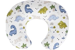 LLCJYYCY Nursing Pillow & Breastfeeding Pillow – Ergonomic C-Shape for Breastfeeding & Bottle Feeding, Standard Size Breathable with Washable Cover, Hypoallergenic,Tummy Time & Sitting Support (0-18Months)
