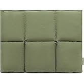 KAYOND Puffy Laptop Sleeve 13 Inch 14 inch, Pillow Shape Laptop Sleeve, Compatible MacBook Pro 13inch 14 Inch M4 M5 Pro/Max, MacBook Air M1 M2 M3 M4 2026, Green