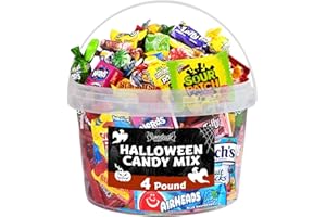SWEETSIDE CANDY CO. Halloween Candy Variety Pack - 4LB Assorted Box - Gift for Birthday Party, Kids, College Students & Adults (4 Pound)