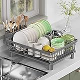 CosyPic Dish Drying Rack, Stainless Steel Drainer