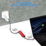 BENFEI USB C HUB 7-in-1 4K HDMI 60W PD 3 USB 3.0 SD TF Reader view 7