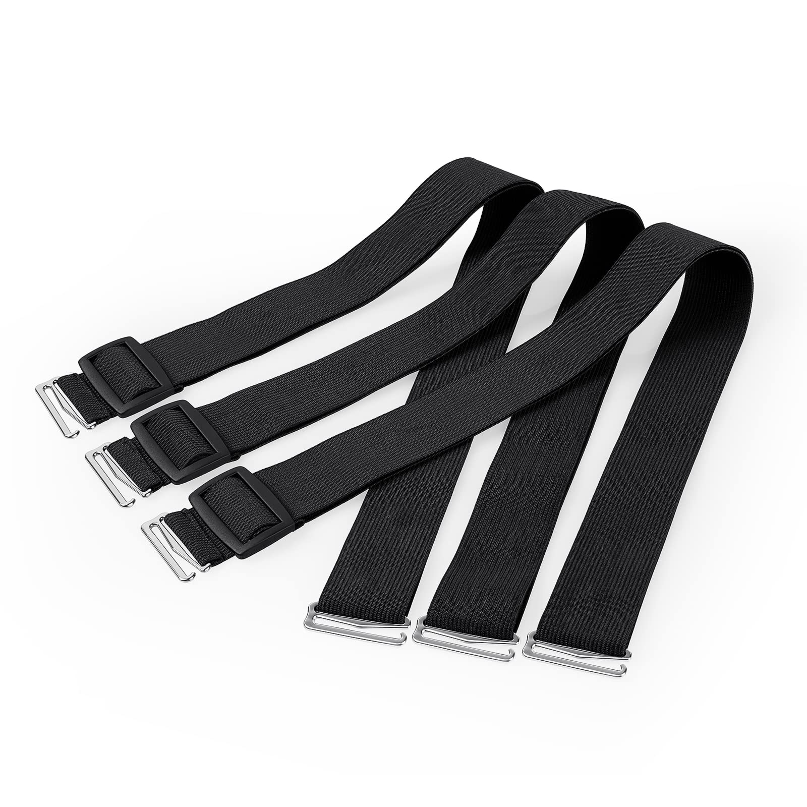 Photo 1 of KinCam Sofa Cover Holder Straps, Adjustable Elastic Straps for Recliner Covers, 3 Pack