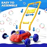 Doloowee Bubble Lawn Mower for Toddlers Bubble Makers for Kids Gift Set view 5