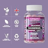 Nutrigums Magnesium Citrate 1250mg & Vitamin C Gummy 60 Vegan Gummies view 5