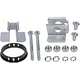 VKQ Padlock Hardware Kit with O-Rings, Clips, Nuts, Bolts for Jobox,15 Pcs 