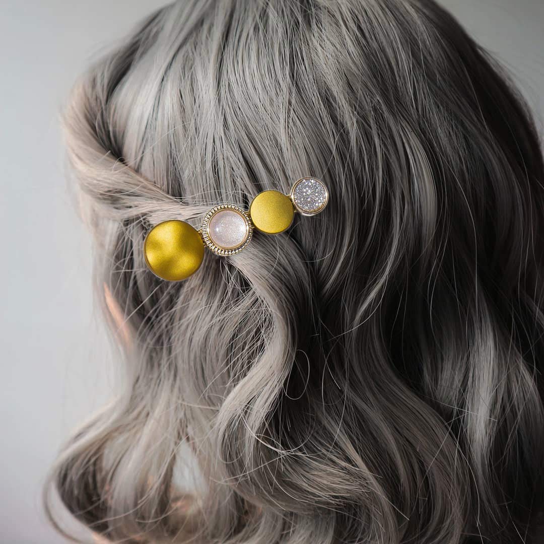 20 Pcs Macaron Hair Clips for Women Acrylic Pearl Hair Clip Handmade Pearl Hair Pins Gifts for Girls Hair Barettes for Women Fashion Hair Accessories for Party Wedding : Beauty