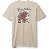 Field & Stream Mens Midweight Short Sleeve Graphic Tee Shirt