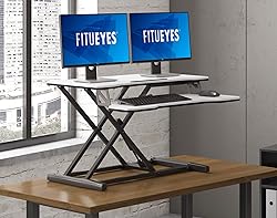 FITUEYES Height Adjustable Standing Desk 32” Wide