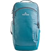 Teton 30L Nanda Travel Backpack, Carry-on Flight Approved Bag, Concealed Laptop Pocket, Hydration Sleeve, Travel Friendly for Women and Men, High-Class for Business or College, Alpine