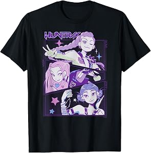 Kpop Demon Hunters HUNTR/X Officially Licensed T-Shirt