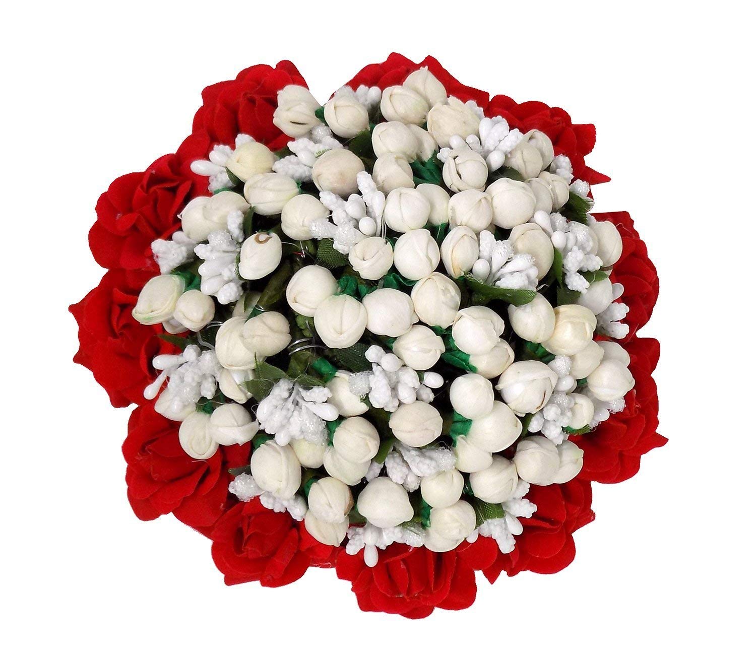 Majik Beautiful Flower Gajra Stylish Bun Maker Hair Accessories